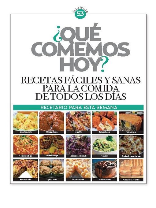 Title details for ¿Qué comemos hoy? by Media Contenidos - Available